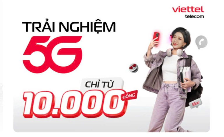 Viettel tung gói cước 4G/5G siêu rẻ chỉ từ 7.000 VNĐ