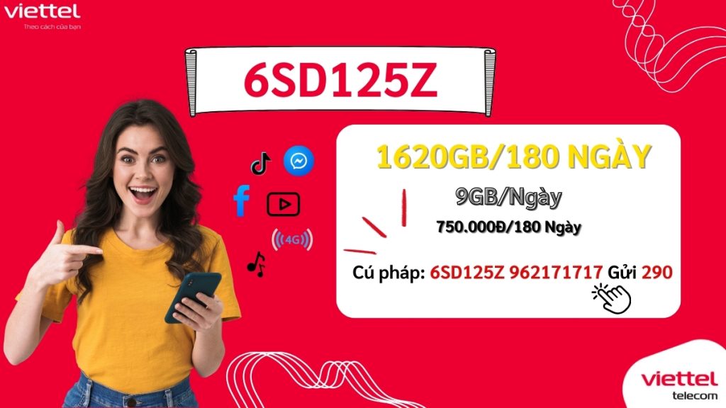 Gói 6SD125Z Viettel