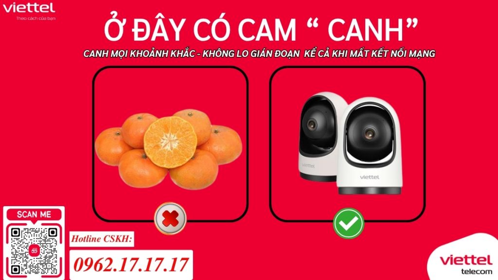 Camera Viettel Canh 24/7