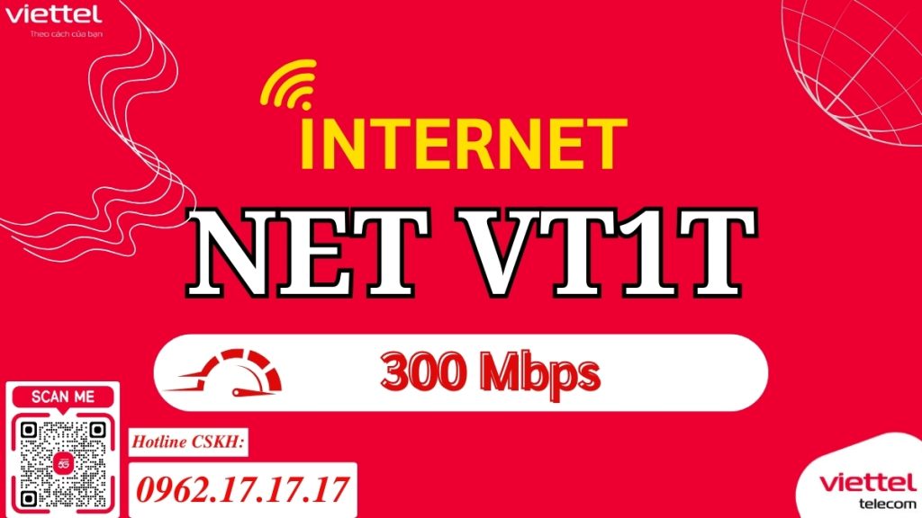 Gói Internet Viettel NET VT1T