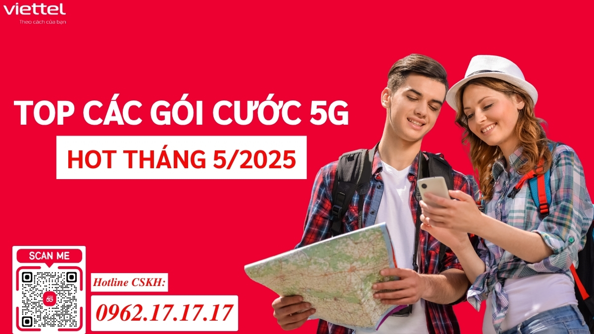 Gói Cước 5G Viettel Mới Nhất 