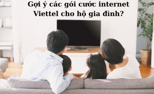 Gói cước internet Viettel cho hộ gia đình