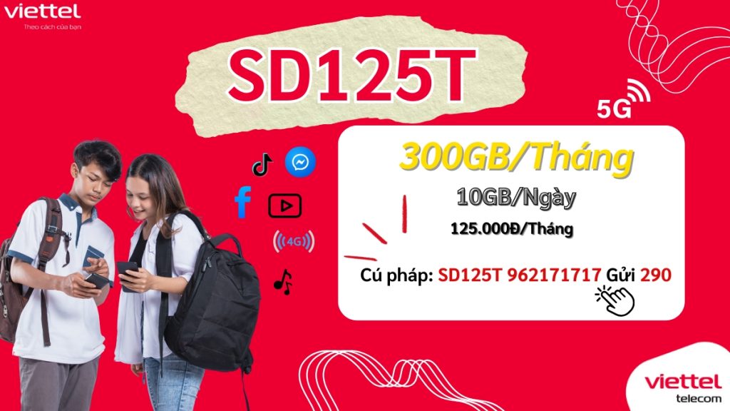 Gói SD125T Viettel