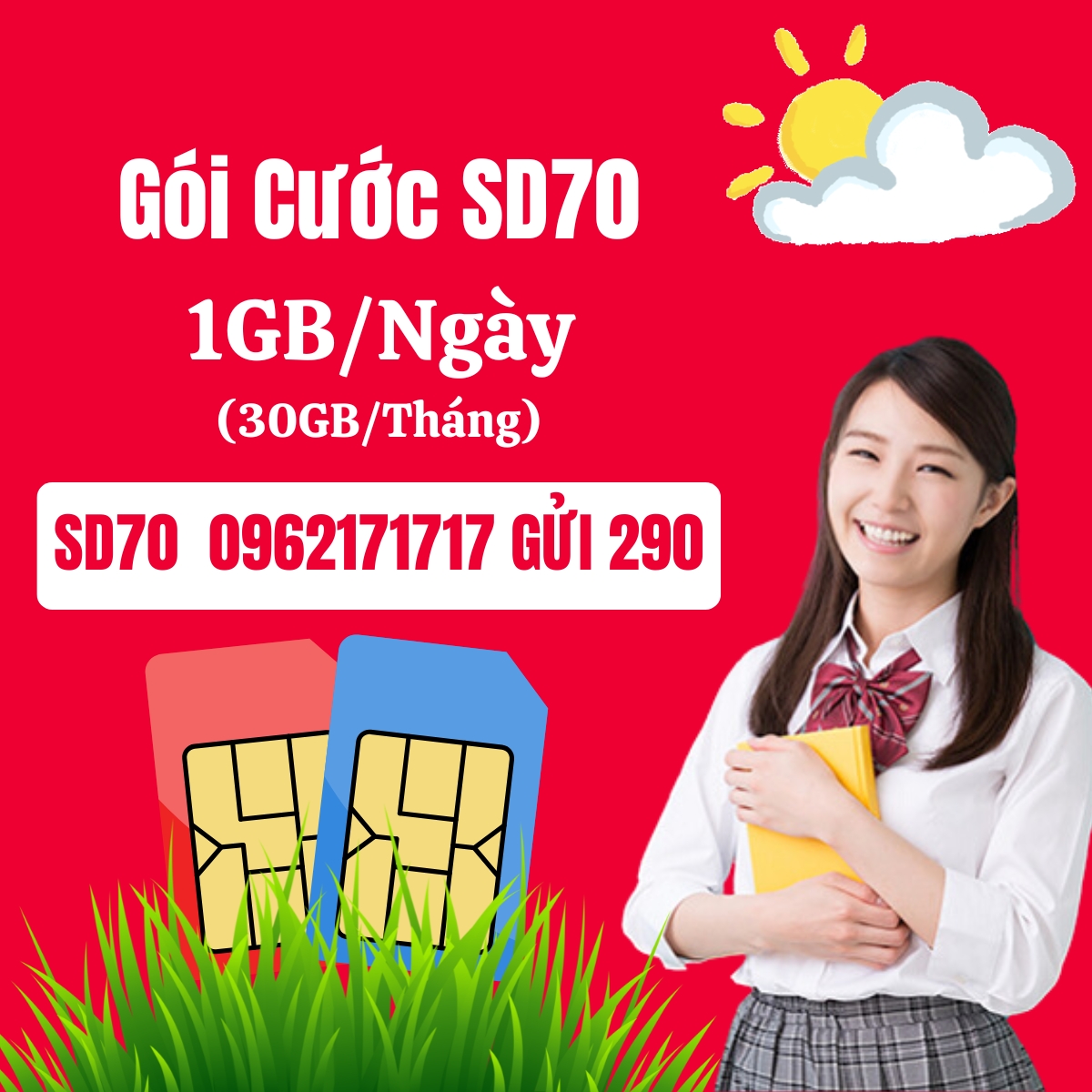 Gói Cước Viettel SD70