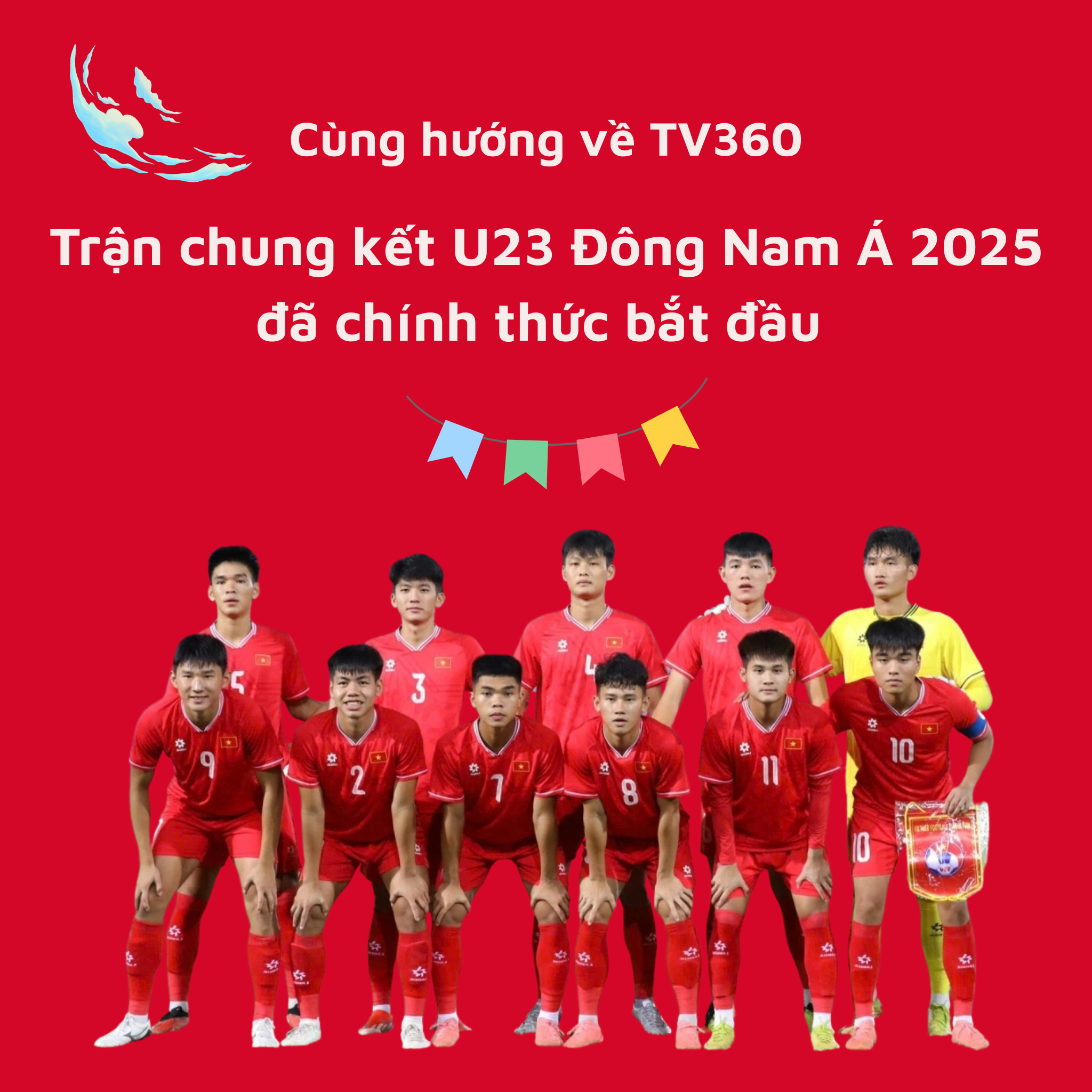 Chung kết U23 Đông Nam Á 2025 cùng TV360