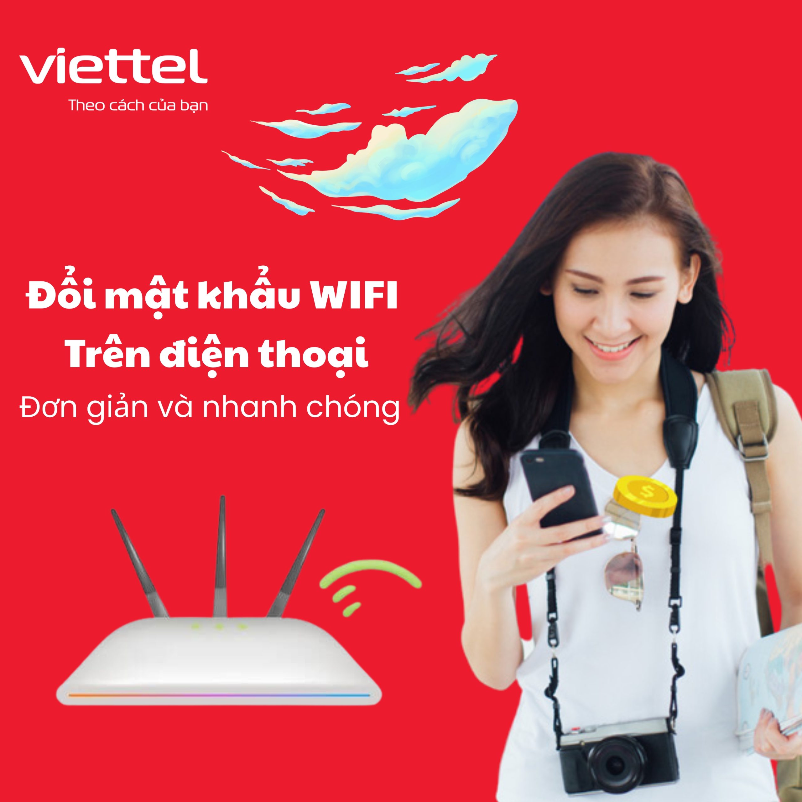 Hướng Dẫn Đổi Mật Khẩu WiFi Viettel Trên Điện Thoại