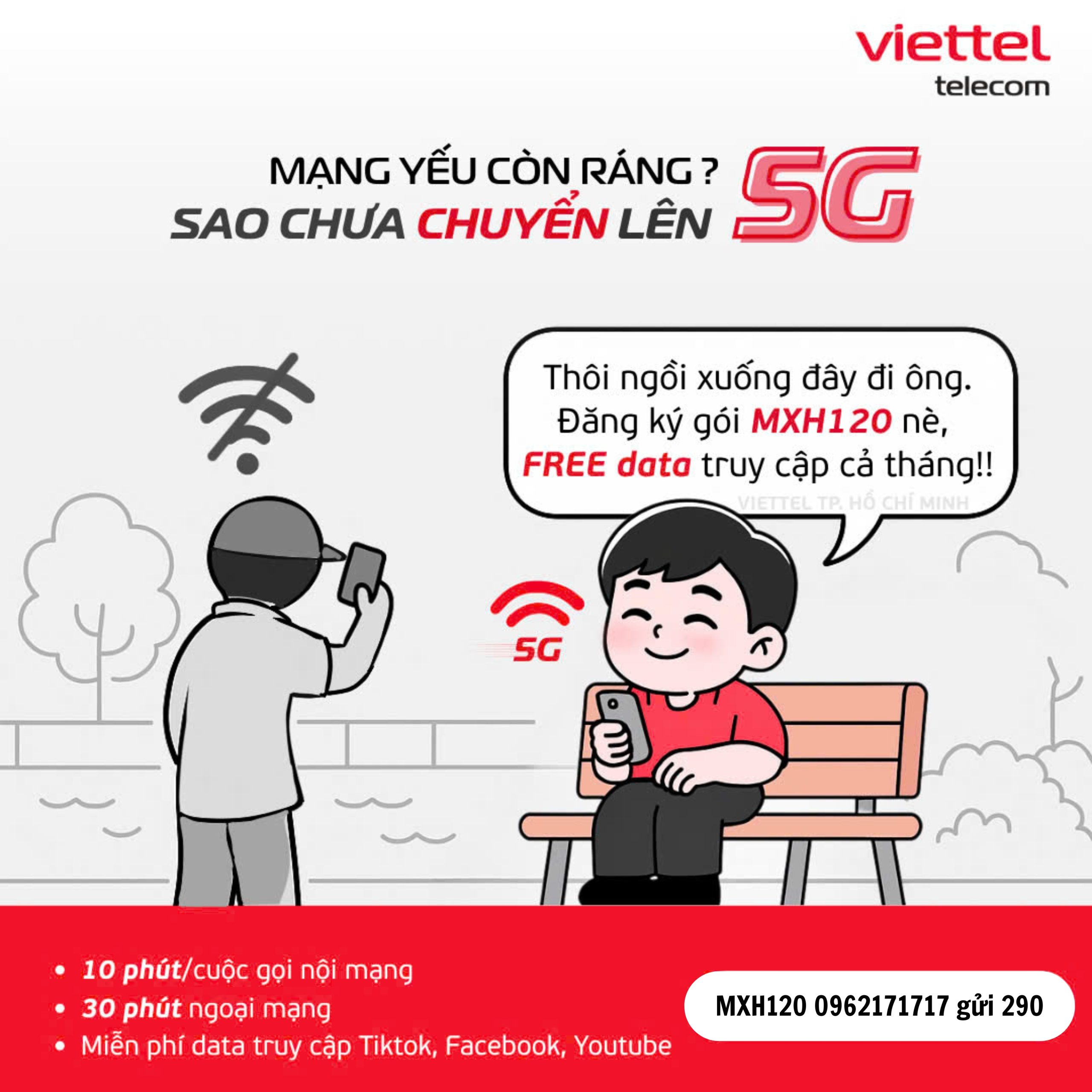 GÓI CƯỚC MXH120 VIETTEL