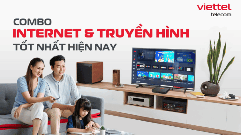 Gói combo internet truyền hình viettel
