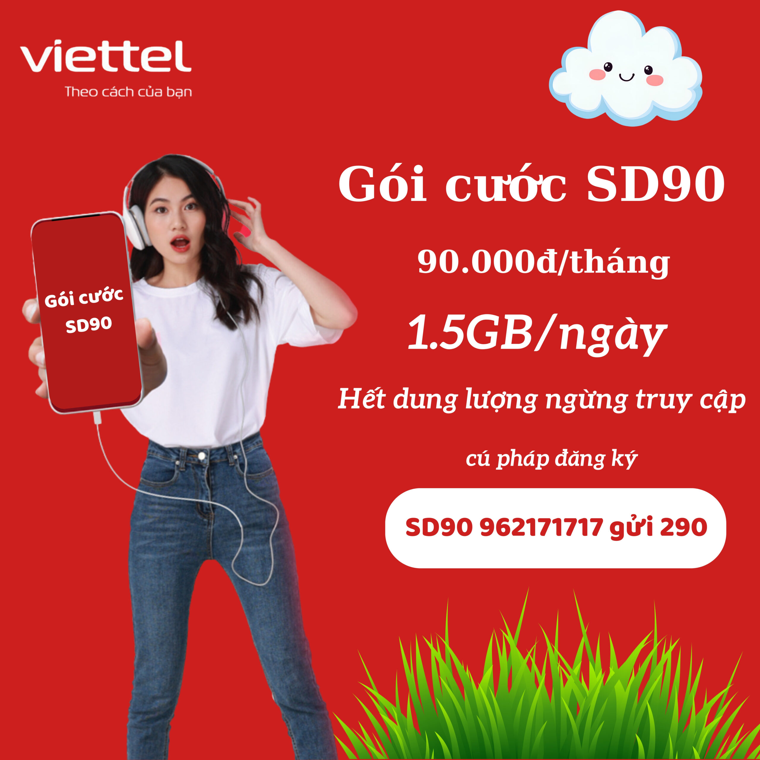 Gói Cước Viettel SD90
