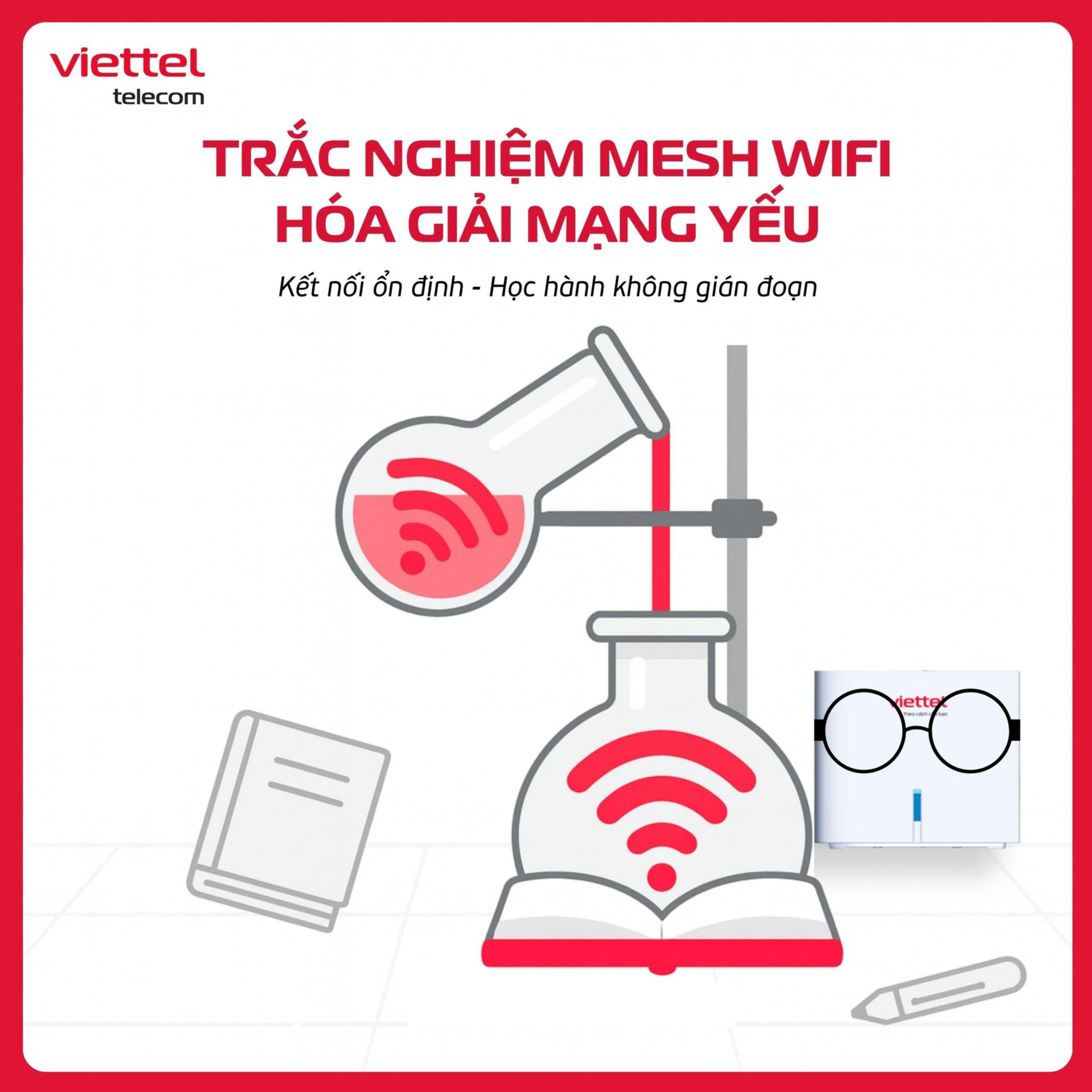 Gói Cước Cực Mượt Với Mesh WiFi Viettel