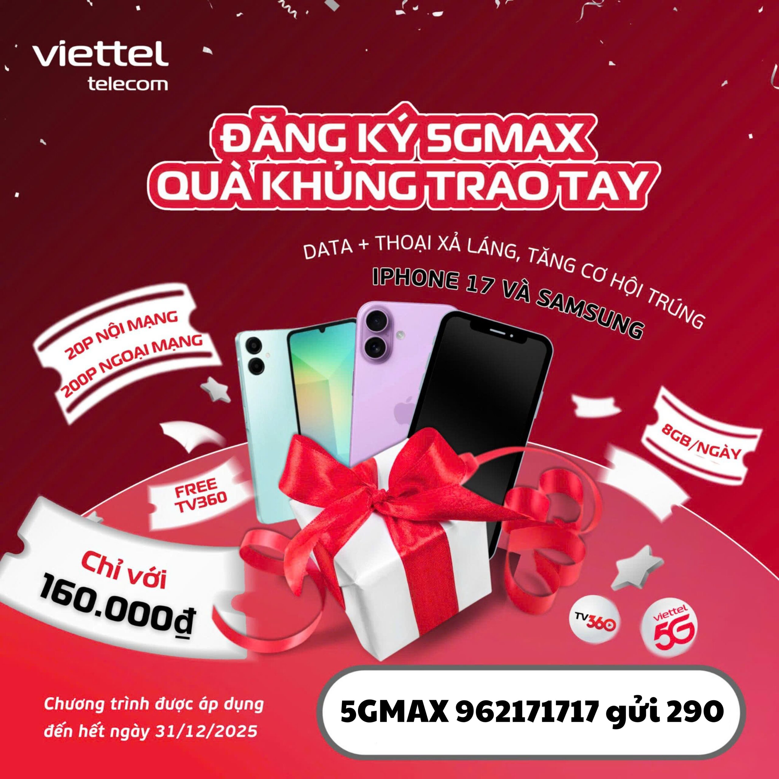 Gói Cước 5GMAX Viettel – Data Khủng, Thoại Thả Ga, Giải Trí Trọn Vẹn