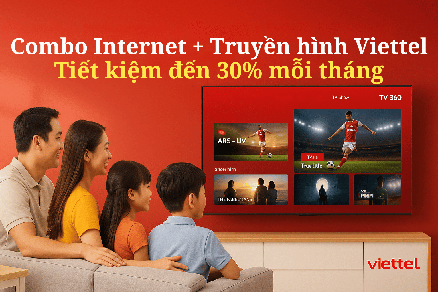 Cách Đăng Ký Combo Internet + Truyền Hình Viettel Tiết Kiệm Nhất 2025