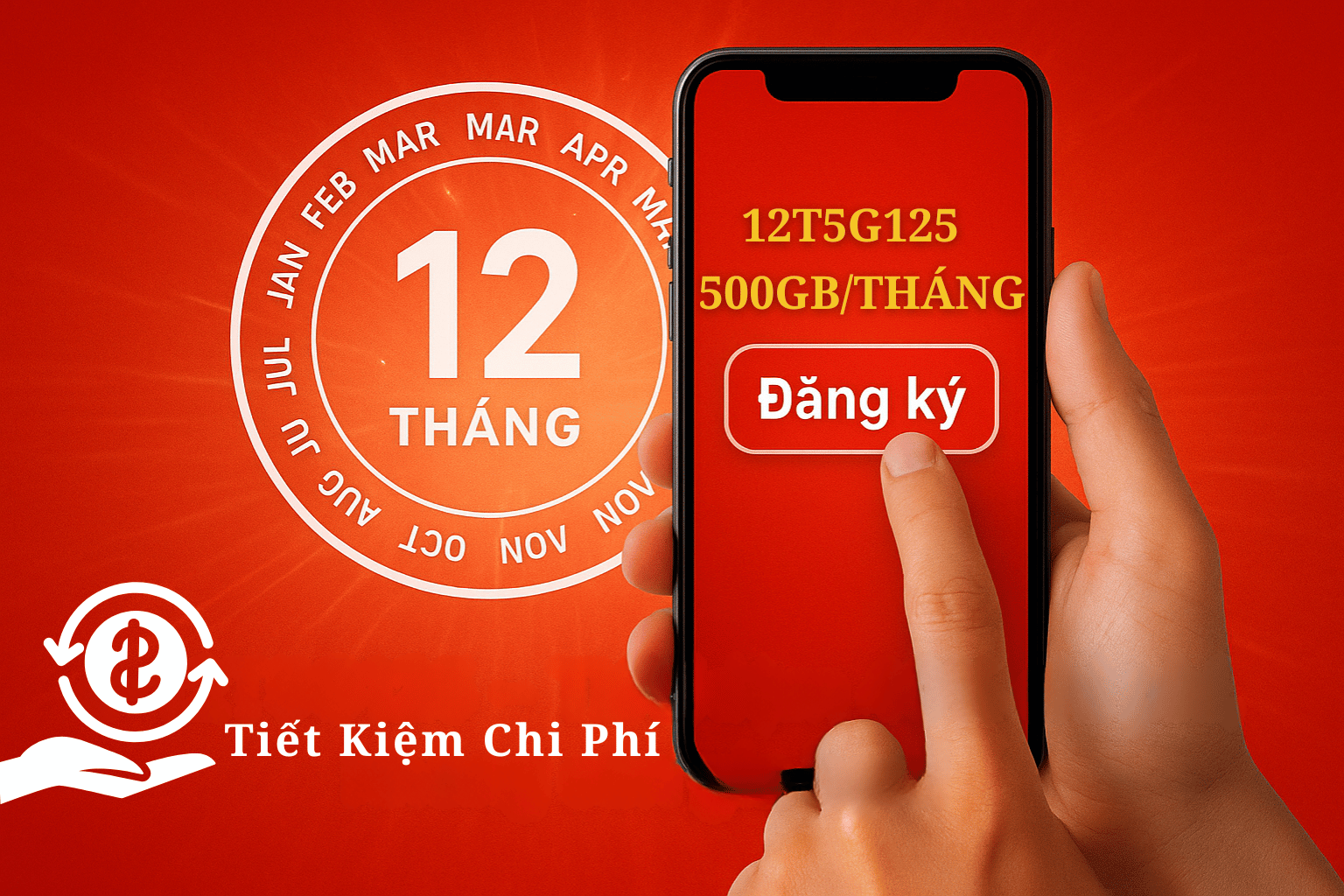 Hướng Dẫn Đăng Ký Gói 12T5G125 Viettel – Nhận 500GB/Tháng, Dùng 12 Tháng Cực Rẻ!