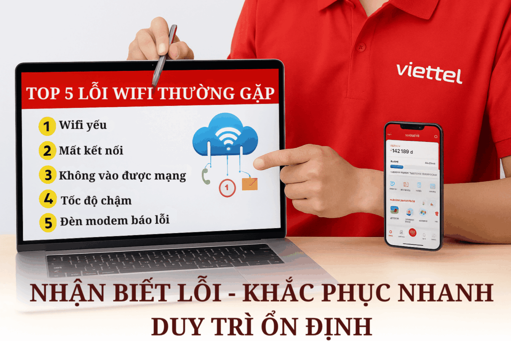 Các Lỗi WiFi Thường Gặp Và Cách Khắc Phục Nhanh Nhất 2025