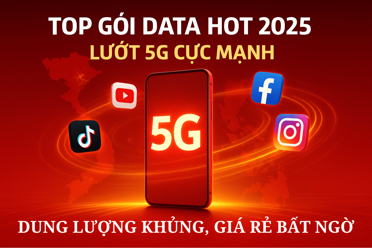 Tổng Hợp Các Gói Cước Data Hot Được Đăng Ký Nhiều Nhất Năm 2025
