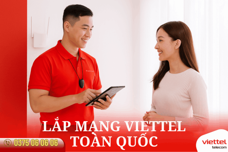 Lắp Mạng Internet Viettel Toàn Quốc