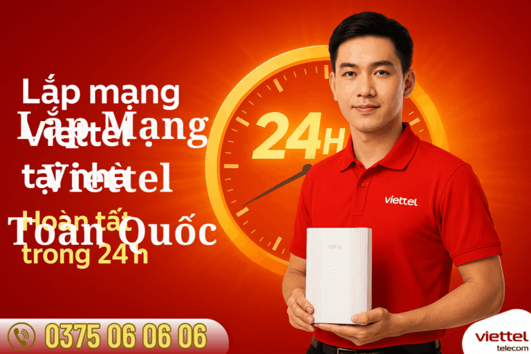 Lắp Mạng Internet Viettel Toàn Quốc